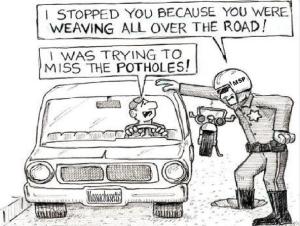 pothole funny